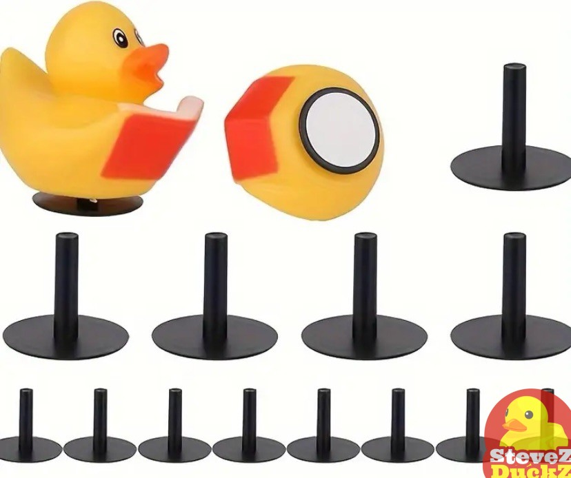 Keep Your Rubber Duck in Place with a Rubber Duck Stand — Rubber ducks are a classic and fun addition to any bathroom, but let’s face it—these little floaters have a mind of their own! Whether you’re displaying them on a shelf or on a car dashboard, they tend to slide around, fall over, or even get lost. Enter the Rubber Duck Stand—a simple yet ingenious solution to keep your favorite bath toy securely in place.