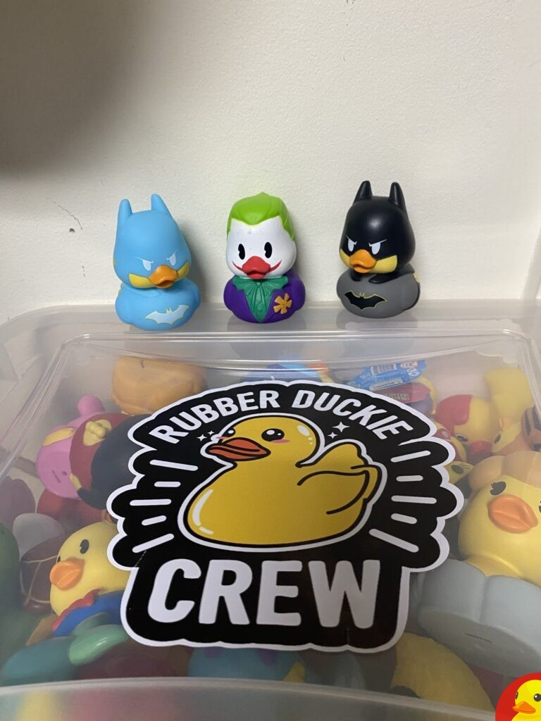 DC Comics Rubber Ducks — I share all of the DC Comics type rubber ducks in my rubber duck collection. 