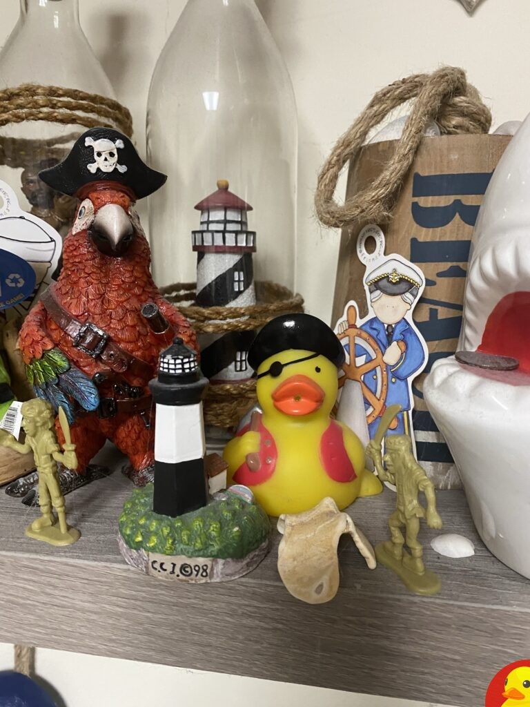 Capn Duckie — Pirate Rubber Ducks — I show off all of my pirate-themed rubber ducks. #pirates #piraterubberducks