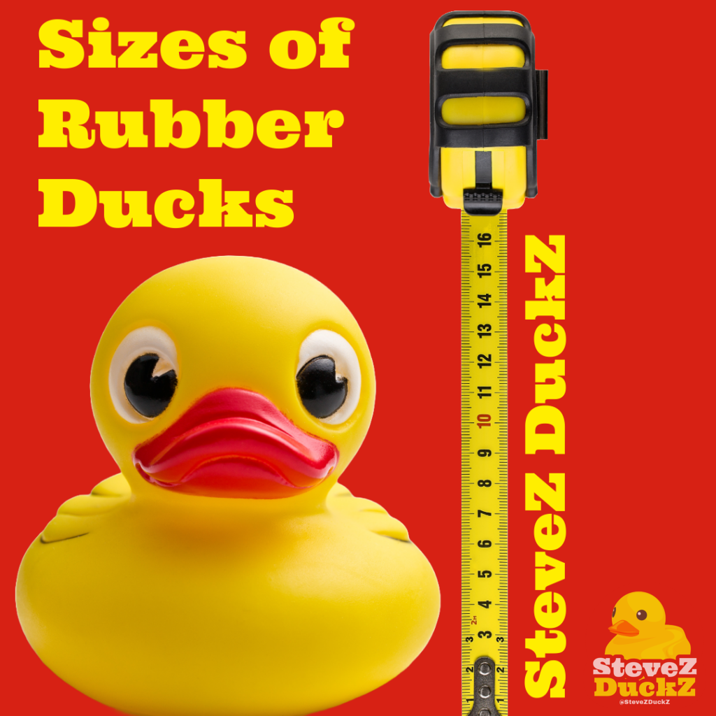 Sizes of Rubber Ducks — Rubber ducks have waddled their way into our hearts for decades, becoming timeless bath-time companions and delightful collectibles.